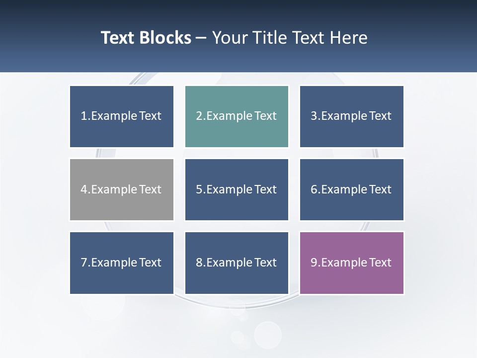 A Glass Ball With A Name Tag On It PowerPoint Template