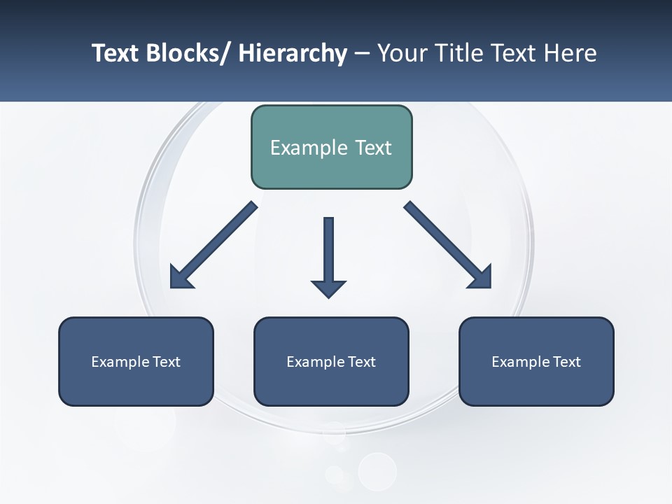 A Glass Ball With A Name Tag On It PowerPoint Template