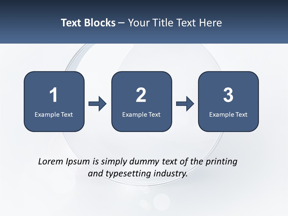 A Glass Ball With A Name Tag On It PowerPoint Template