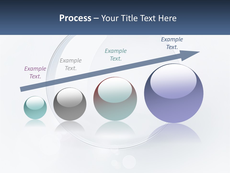 A Glass Ball With A Name Tag On It PowerPoint Template