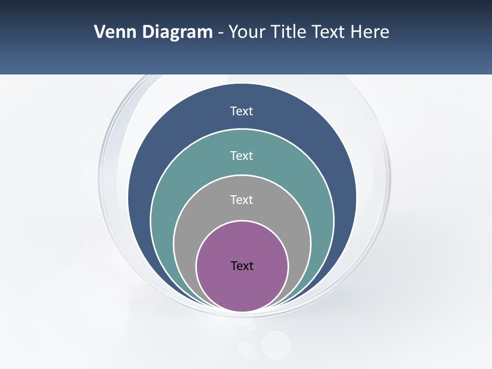 A Glass Ball With A Name Tag On It PowerPoint Template