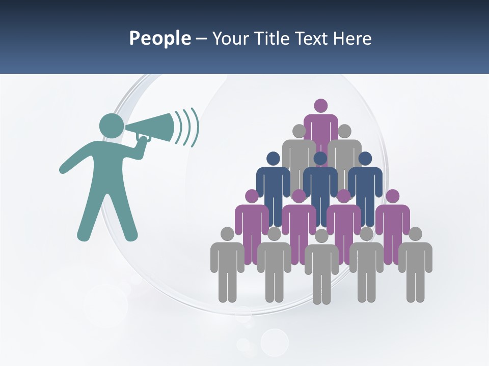 A Glass Ball With A Name Tag On It PowerPoint Template