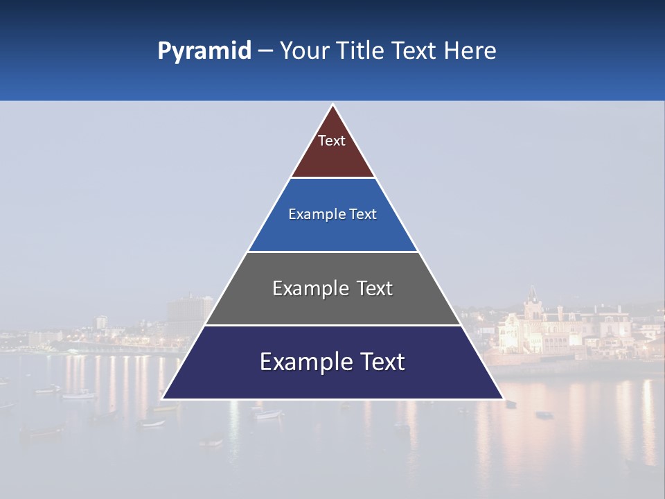 A Large Body Of Water With Boats In It PowerPoint Template