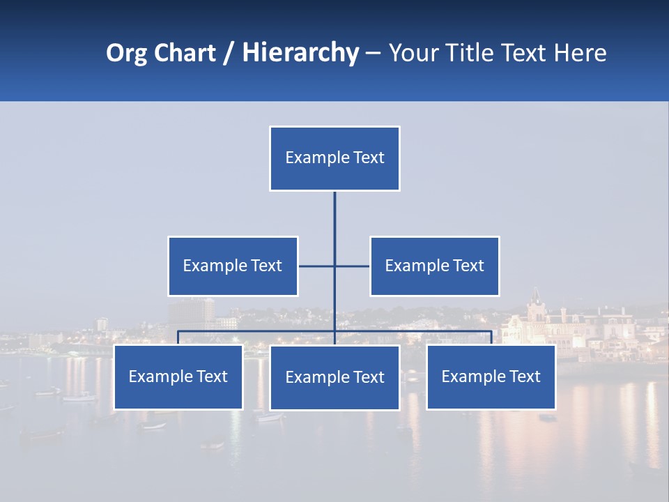 A Large Body Of Water With Boats In It PowerPoint Template