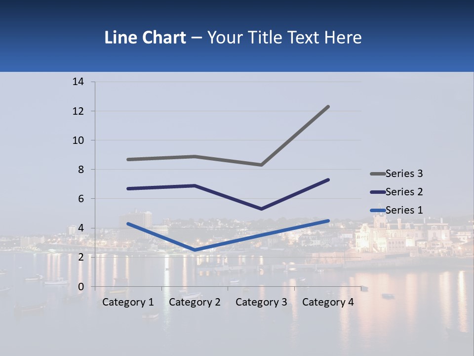 A Large Body Of Water With Boats In It PowerPoint Template