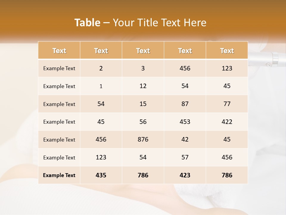 A Woman Getting Her Hair Done By A Hair Stylist PowerPoint Template