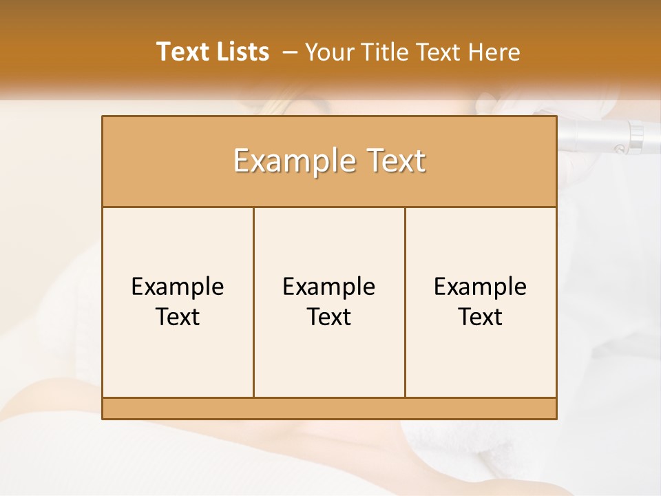 A Woman Getting Her Hair Done By A Hair Stylist PowerPoint Template