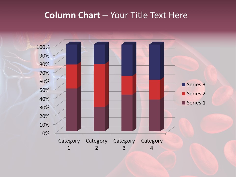 A Blood Flow Powerpoint Presentation Is Shown PowerPoint Template