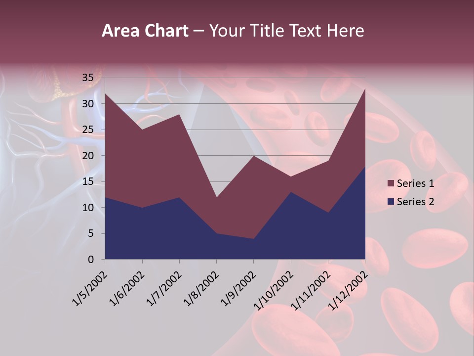 A Blood Flow Powerpoint Presentation Is Shown PowerPoint Template