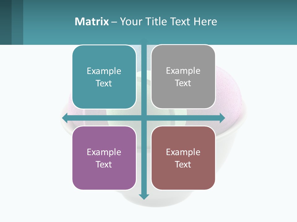 A Bowl Filled With Bath Bombs On Top Of A Table PowerPoint Template