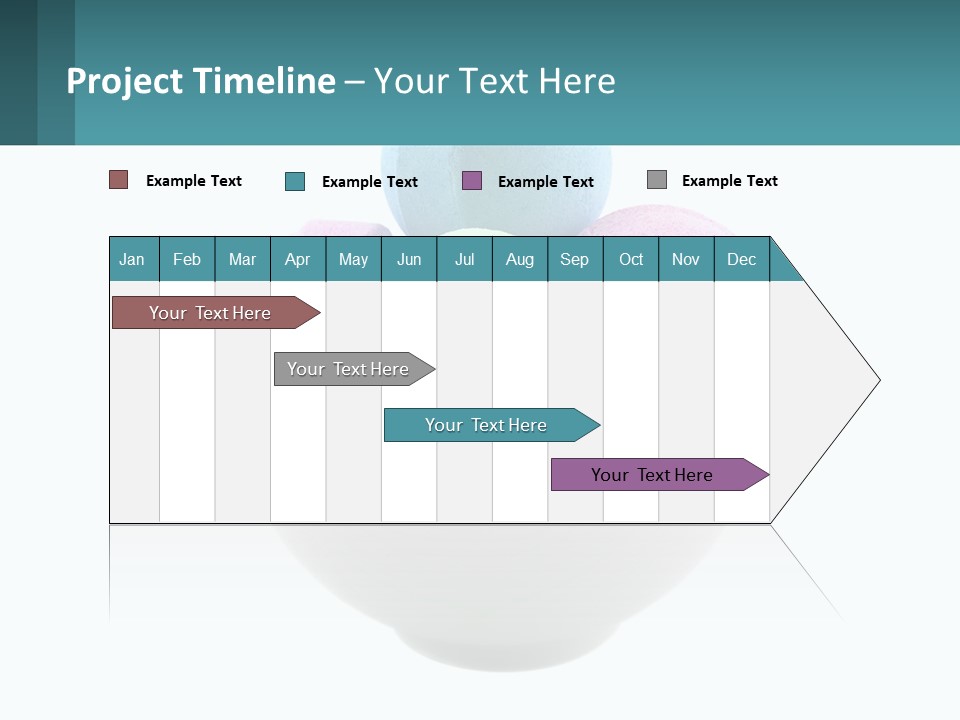 A Bowl Filled With Bath Bombs On Top Of A Table PowerPoint Template