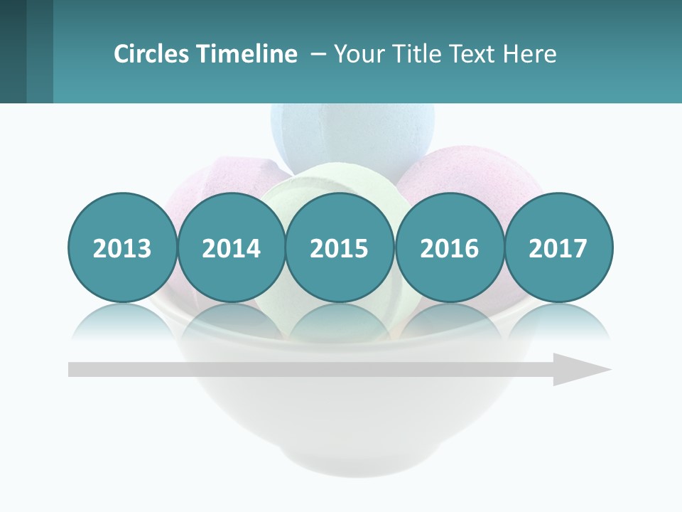 A Bowl Filled With Bath Bombs On Top Of A Table PowerPoint Template