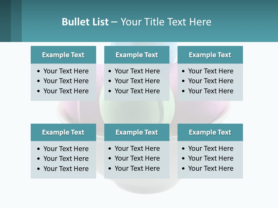 A Bowl Filled With Bath Bombs On Top Of A Table PowerPoint Template