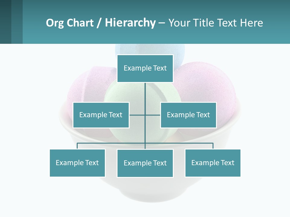 A Bowl Filled With Bath Bombs On Top Of A Table PowerPoint Template