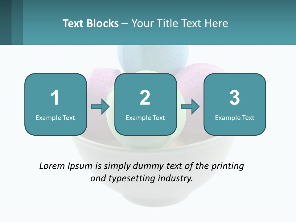 A Bowl Filled With Bath Bombs On Top Of A Table PowerPoint Template