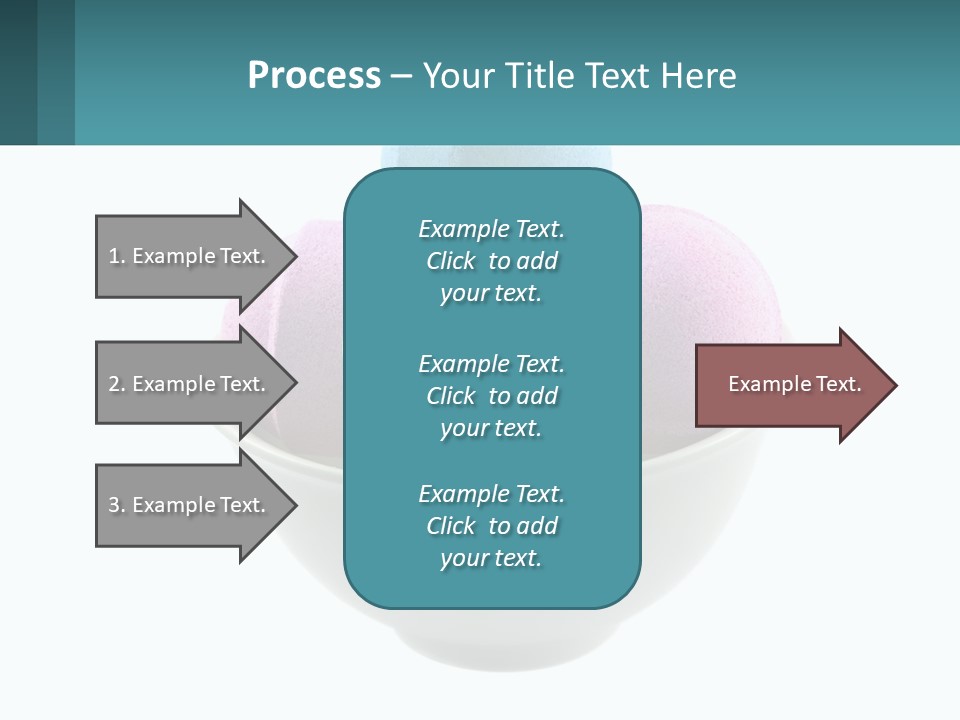 A Bowl Filled With Bath Bombs On Top Of A Table PowerPoint Template