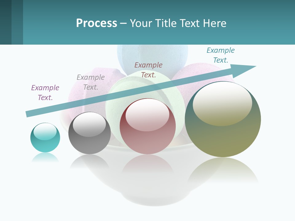 A Bowl Filled With Bath Bombs On Top Of A Table PowerPoint Template