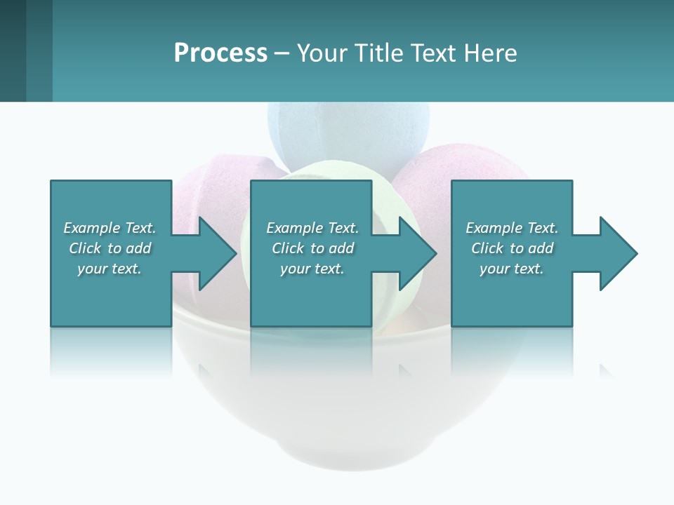 A Bowl Filled With Bath Bombs On Top Of A Table PowerPoint Template