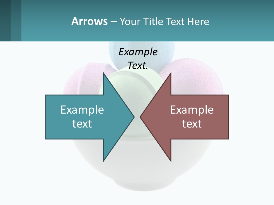 A Bowl Filled With Bath Bombs On Top Of A Table PowerPoint Template