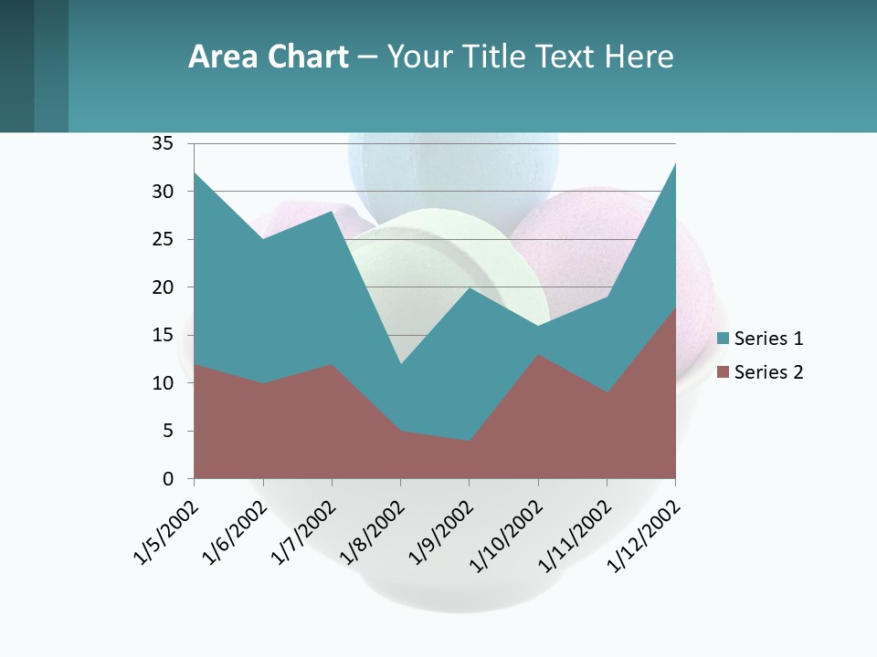 A Bowl Filled With Bath Bombs On Top Of A Table PowerPoint Template