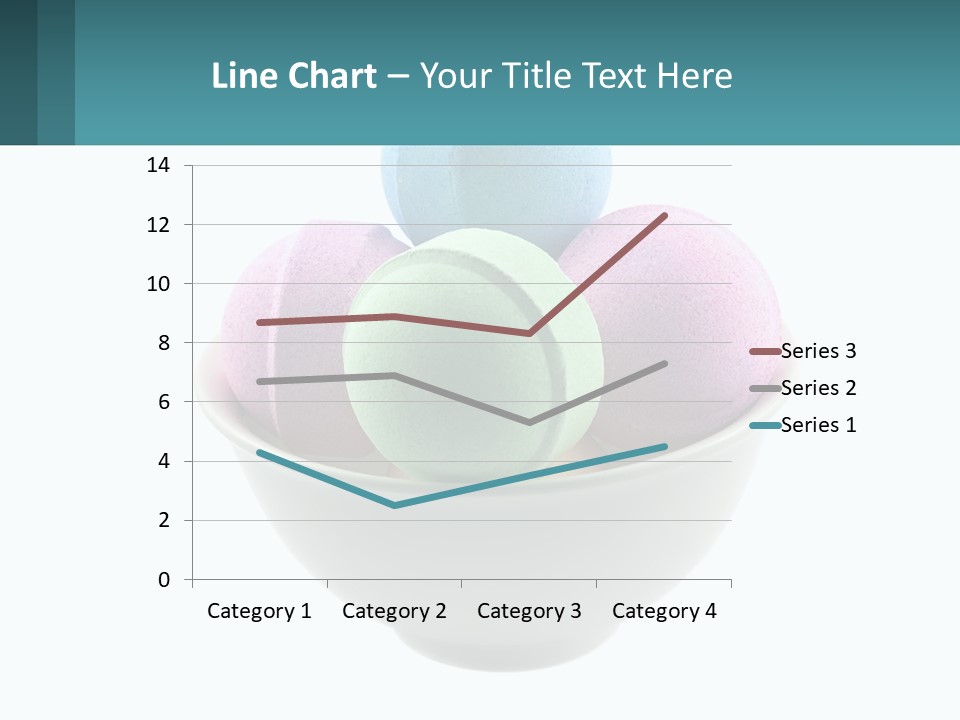 A Bowl Filled With Bath Bombs On Top Of A Table PowerPoint Template