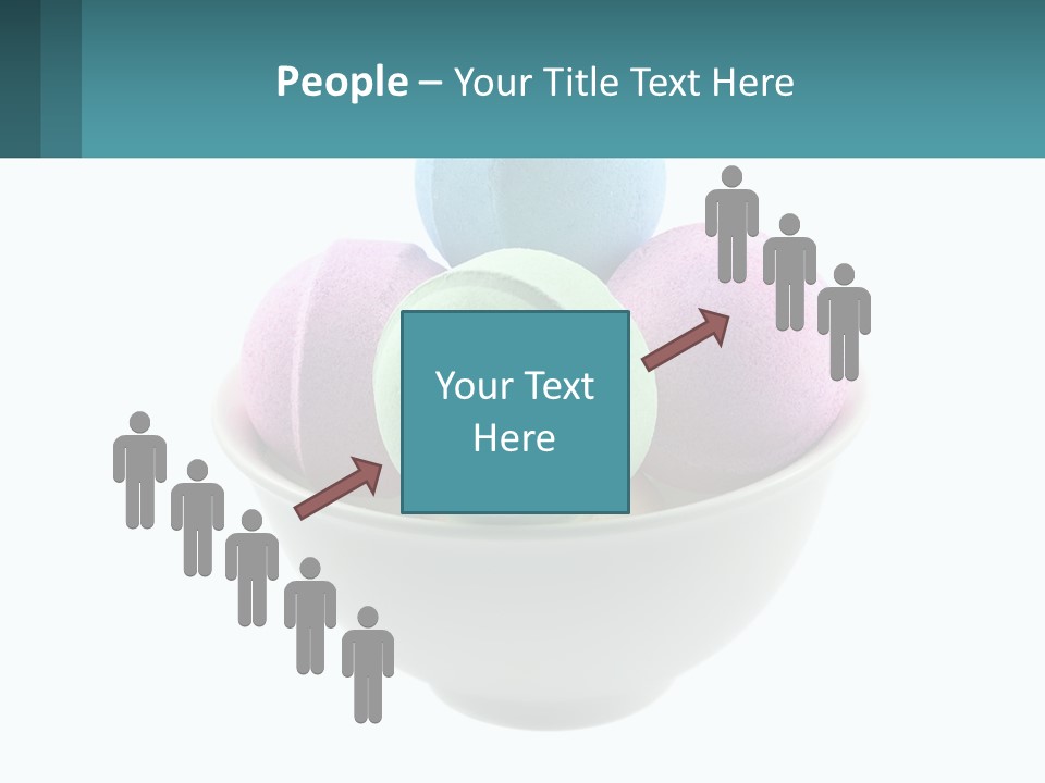 A Bowl Filled With Bath Bombs On Top Of A Table PowerPoint Template