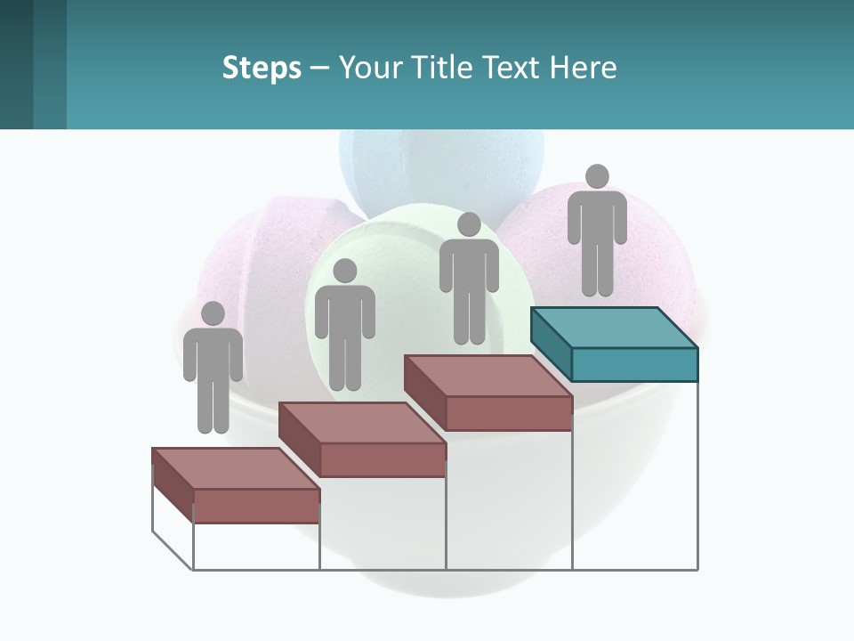 A Bowl Filled With Bath Bombs On Top Of A Table PowerPoint Template