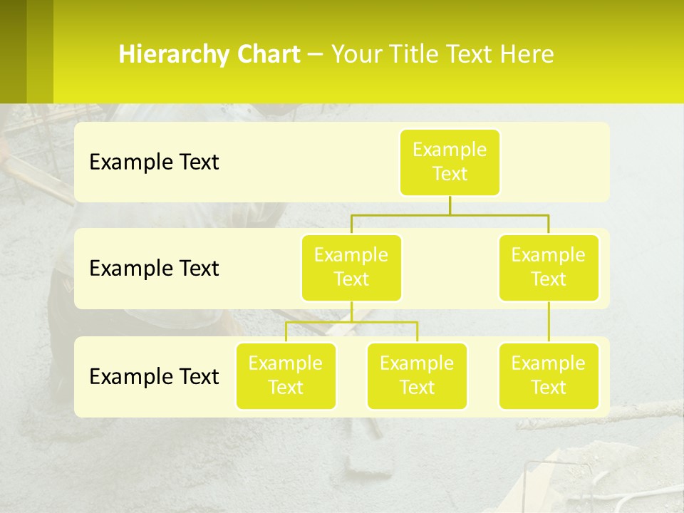 A Man Is Working On A Construction Site PowerPoint Template