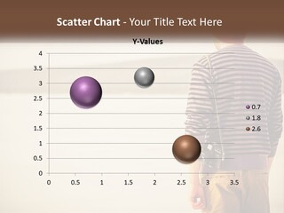 A Man Standing On A Beach With A Camera PowerPoint Template