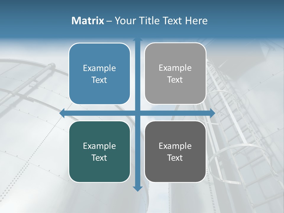 A Powerpoint Presentation Is Shown With A Sky Background PowerPoint Template
