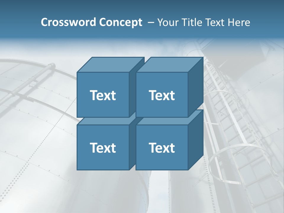 A Powerpoint Presentation Is Shown With A Sky Background PowerPoint Template