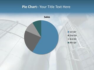 A Powerpoint Presentation Is Shown With A Sky Background PowerPoint Template