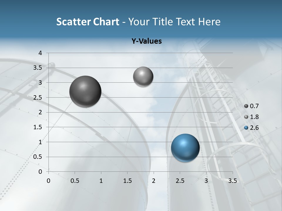 A Powerpoint Presentation Is Shown With A Sky Background PowerPoint Template