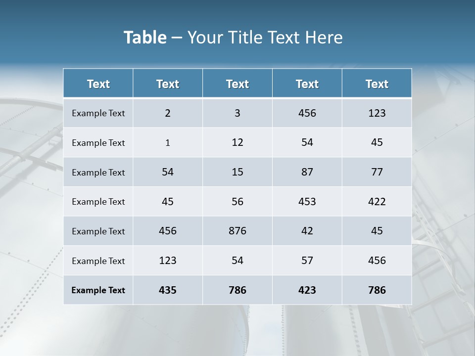 A Powerpoint Presentation Is Shown With A Sky Background PowerPoint Template