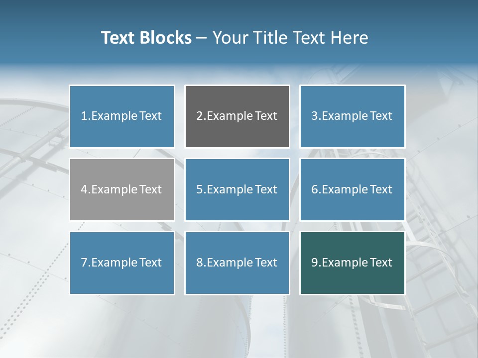 A Powerpoint Presentation Is Shown With A Sky Background PowerPoint Template