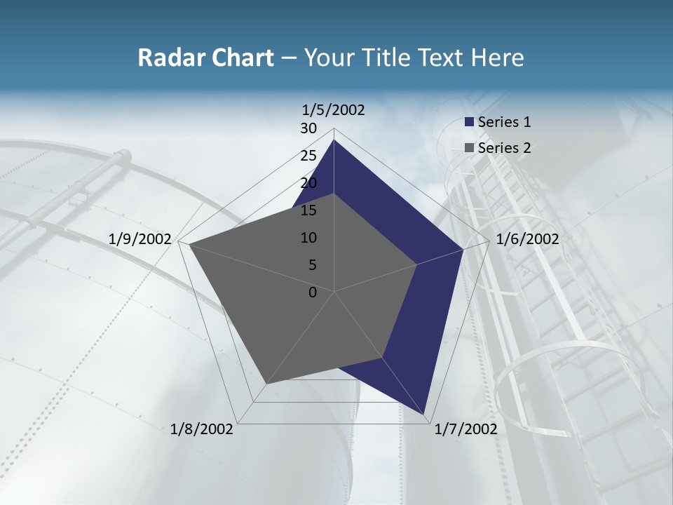 A Powerpoint Presentation Is Shown With A Sky Background PowerPoint Template