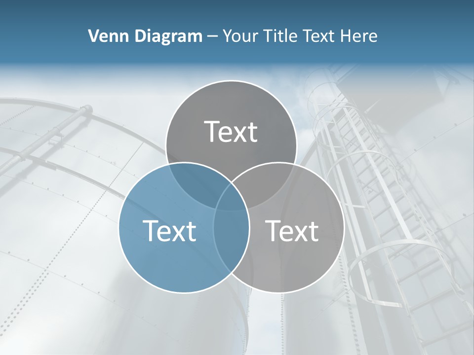 A Powerpoint Presentation Is Shown With A Sky Background PowerPoint Template