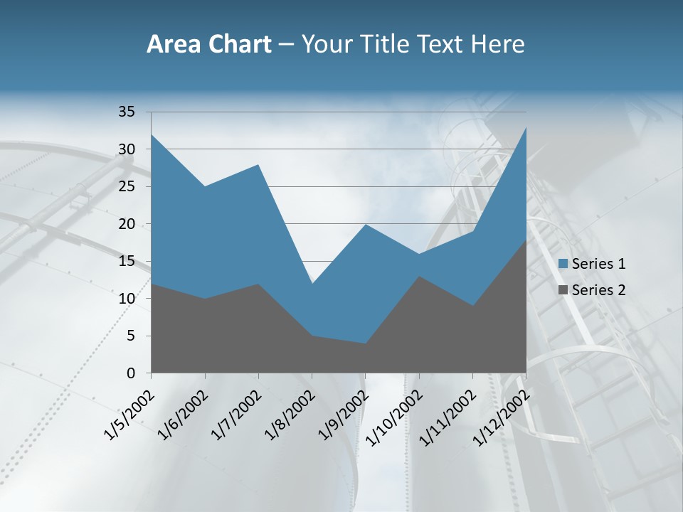 A Powerpoint Presentation Is Shown With A Sky Background PowerPoint Template