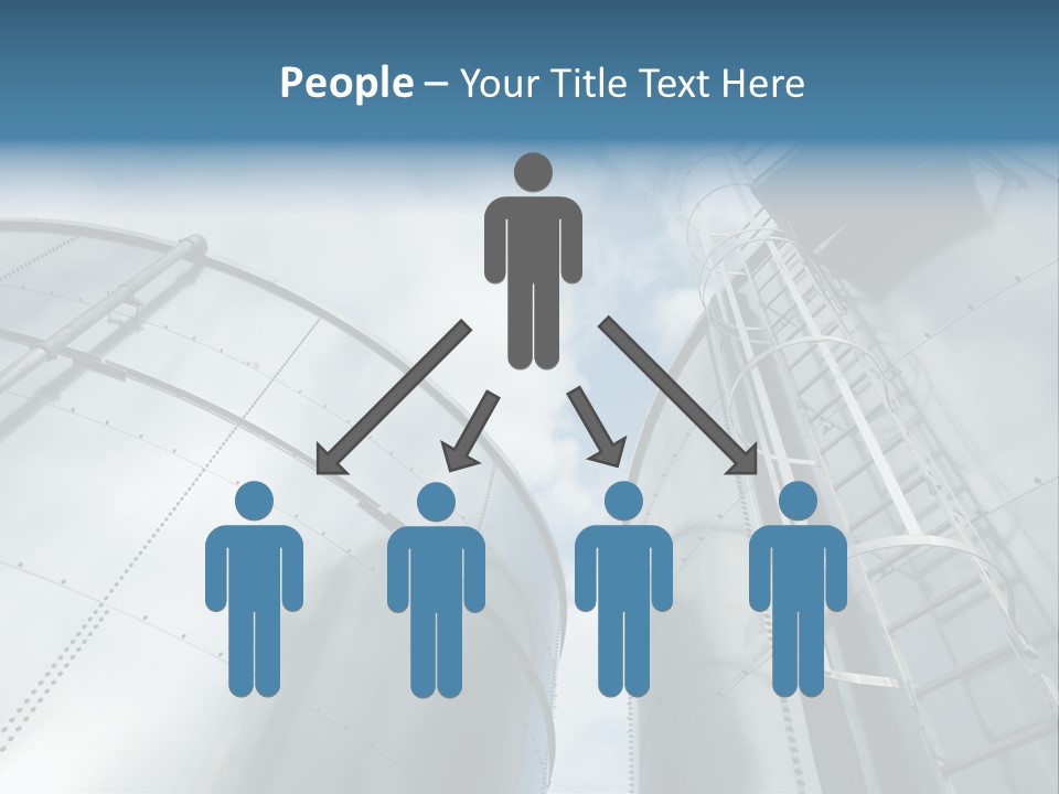 A Powerpoint Presentation Is Shown With A Sky Background PowerPoint Template