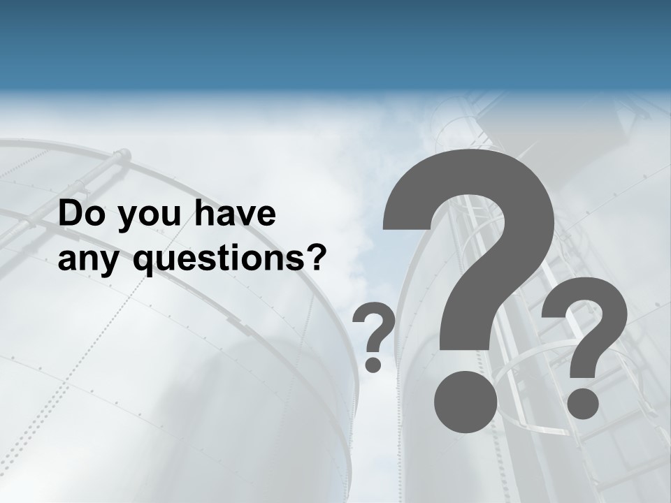 A Powerpoint Presentation Is Shown With A Sky Background PowerPoint Template