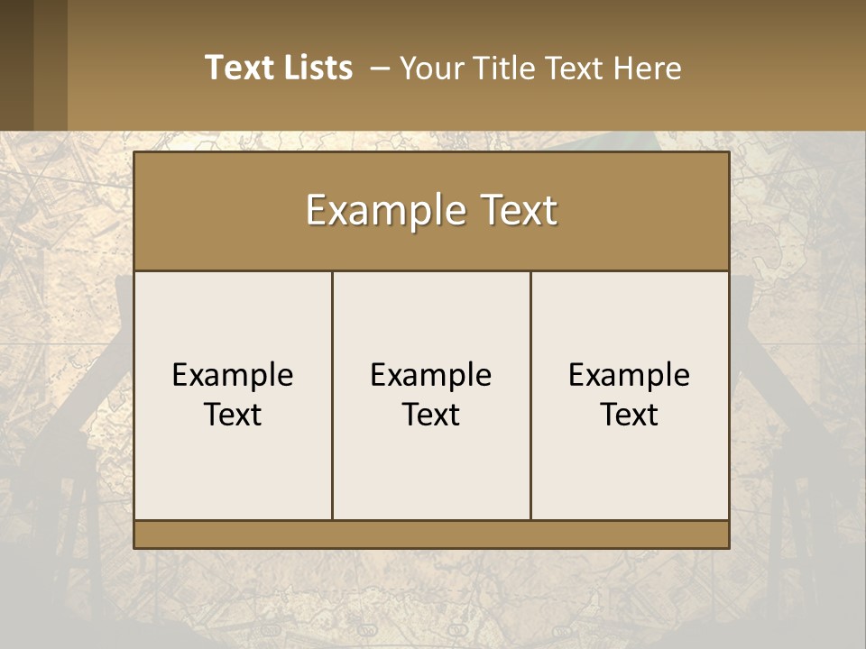 A Flag On A Map With People Silhouettes In The Background PowerPoint Template