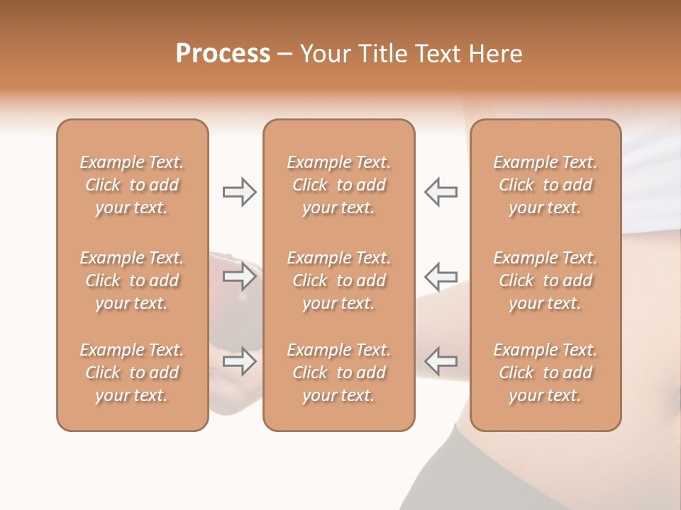 A Pregnant Woman Holding An Apple In Her Hand PowerPoint Template