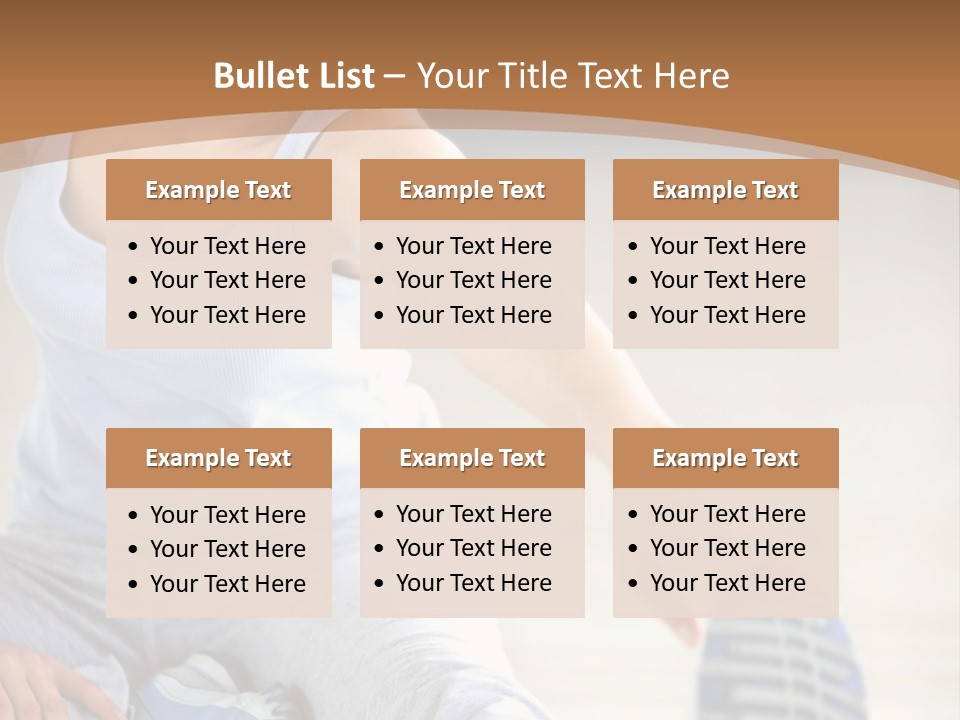 A Woman Is Sitting On The Floor With Her Feet Up PowerPoint Template