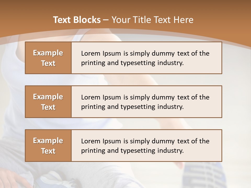 A Woman Is Sitting On The Floor With Her Feet Up PowerPoint Template