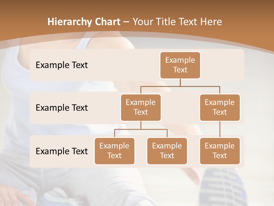 A Woman Is Sitting On The Floor With Her Feet Up PowerPoint Template