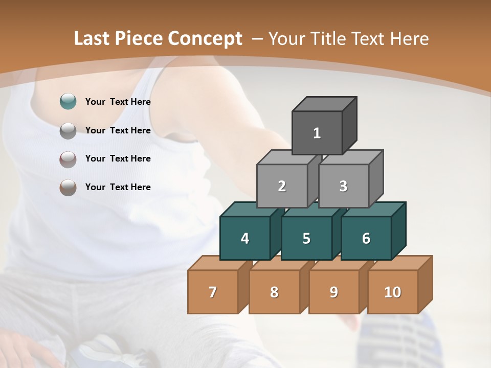 A Woman Is Sitting On The Floor With Her Feet Up PowerPoint Template