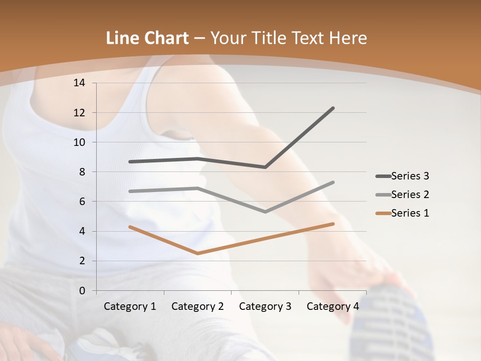 A Woman Is Sitting On The Floor With Her Feet Up PowerPoint Template