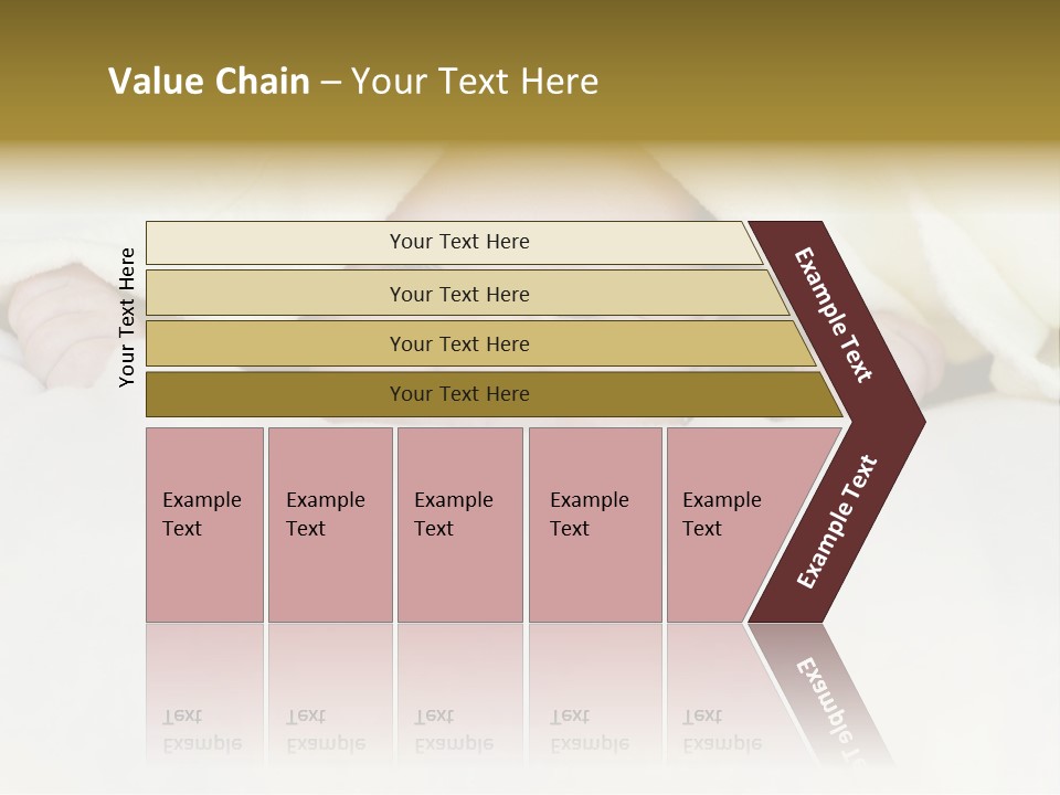 A Baby Peeking Out From Under A Blanket PowerPoint Template