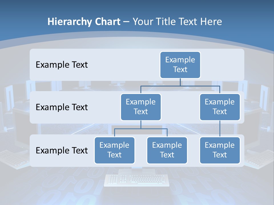 A Laptop Computer Sitting On Top Of A Table PowerPoint Template