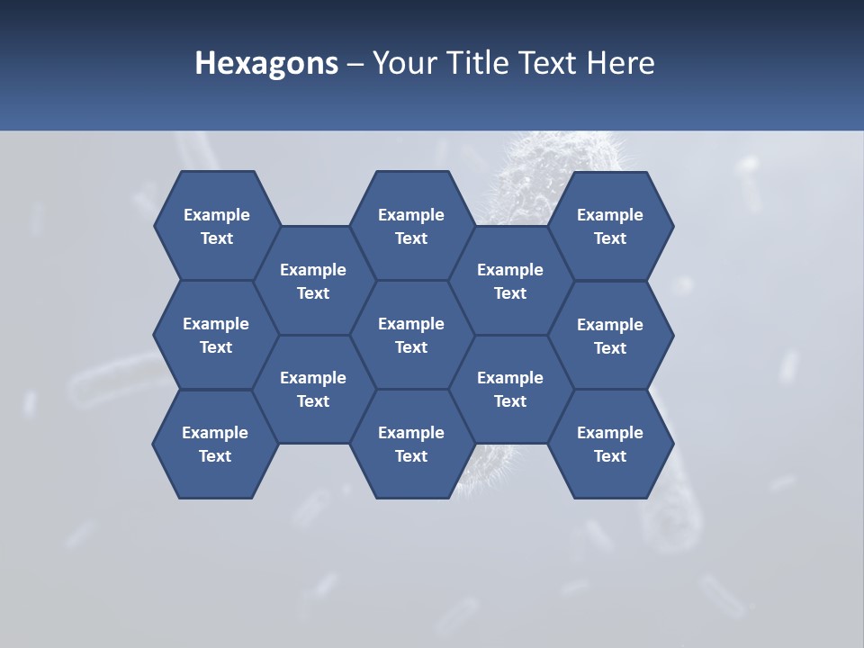 An Image Of A Group Of Cell Phones In The Air PowerPoint Template